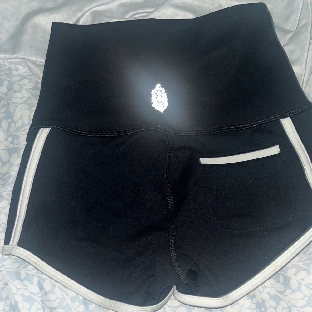 Free People Movement Shorts with White Accents